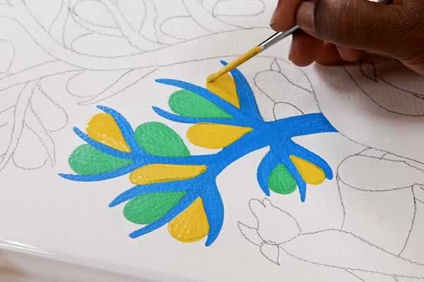 Learning how to work with colours